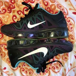 Nike Air Max Tailwind 7 black purple blue running